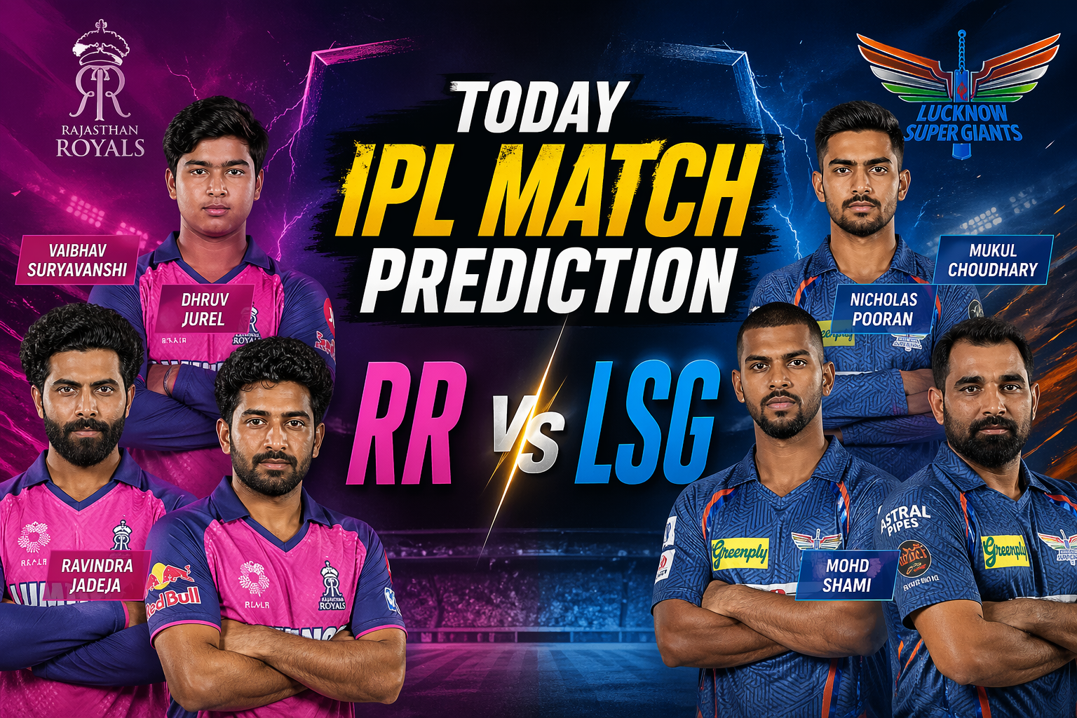BetBhai9 Today IPL Match Prediction